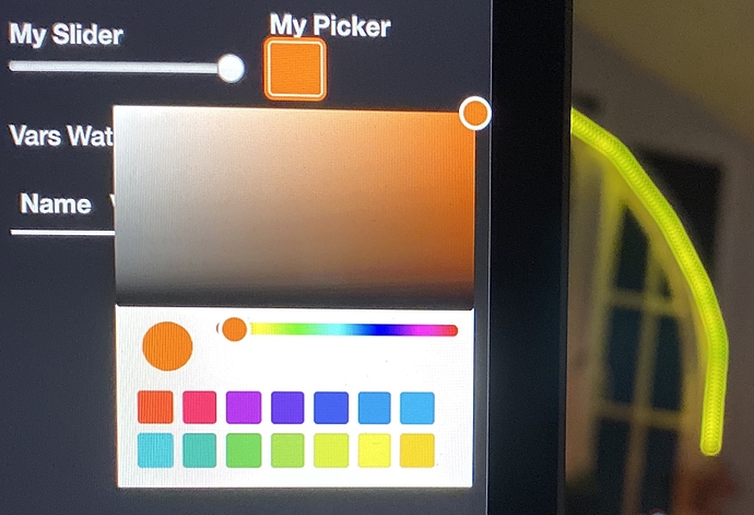 picker slider