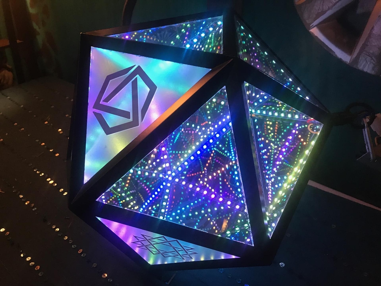 Polyhedron edge mapping and infinity mirror discussion Ideas and Tips