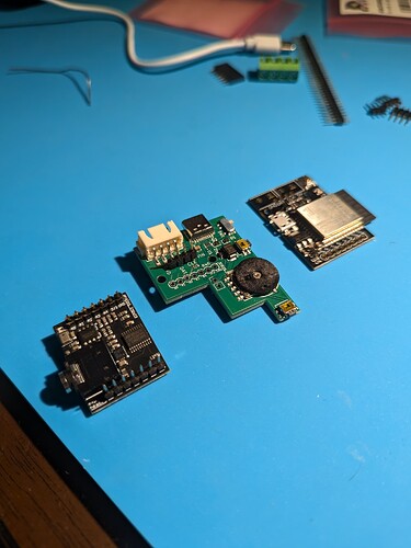 3 boards to assemble with headers