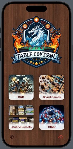 Table Control iOS