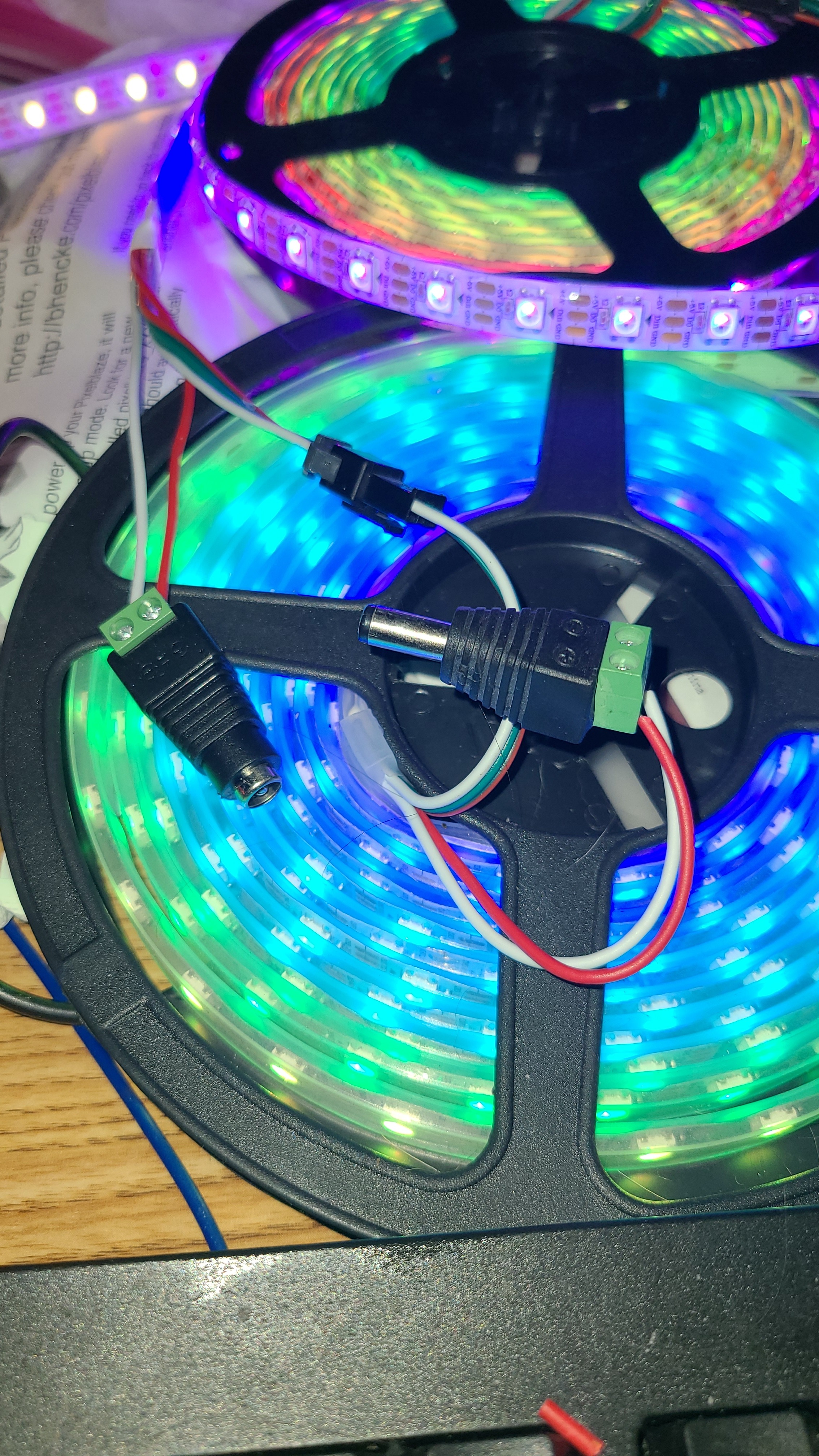 Wiring multiple LED strips - ElectroMage Forum